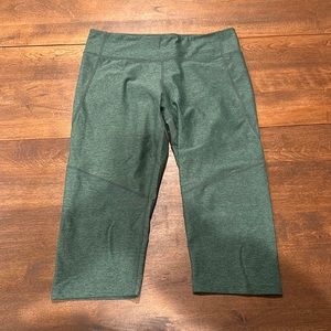 Outdoor Voices Cropped Leggings - XL - Green